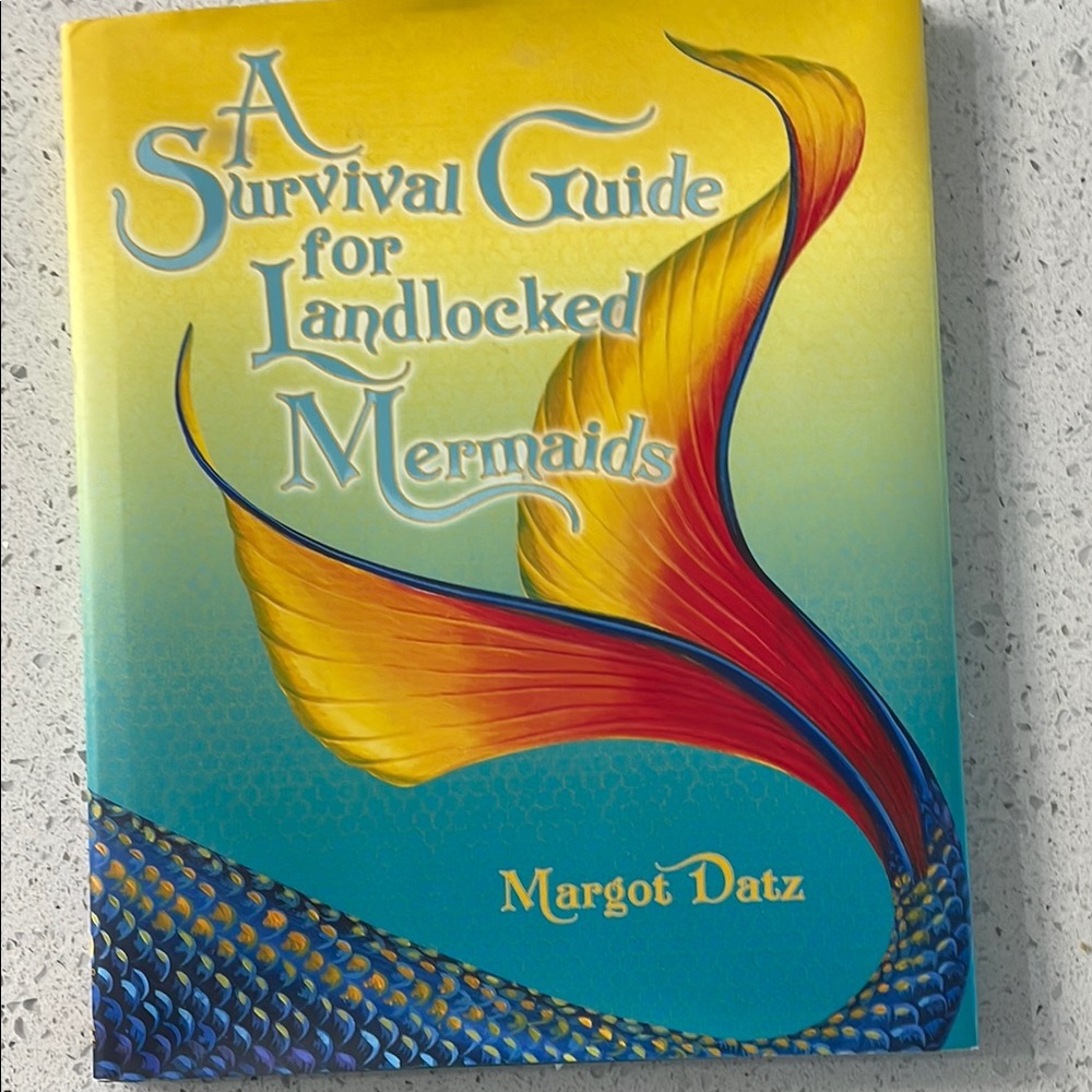 Colorful Mermaid Scale Book Cover